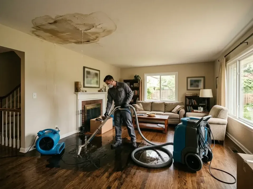 attic-pipe-burst-ceiling-drip-008 — frequently asked questions, Water Damage Restoration & Carpet Care in Huntingdon, PA